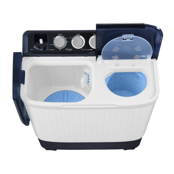 Lavadora Mabe blanca 22KG doble tina