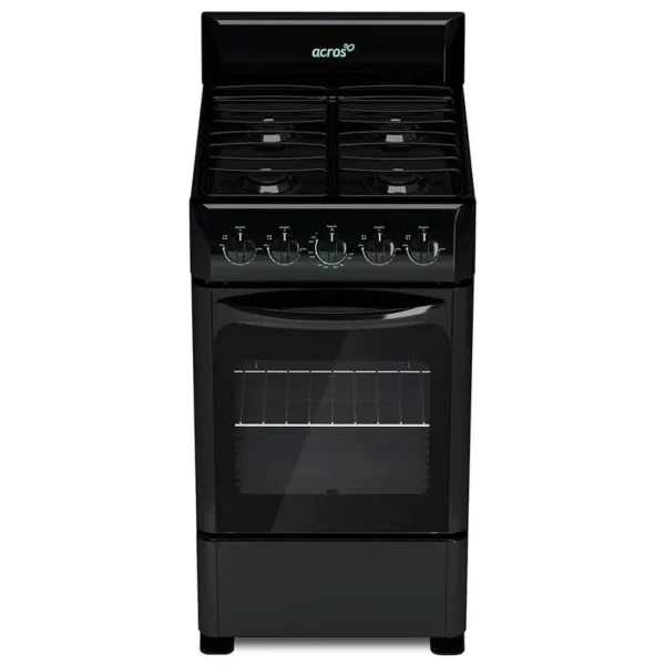Estufa Acros de Gas Al Piso 4 quemadores Negro