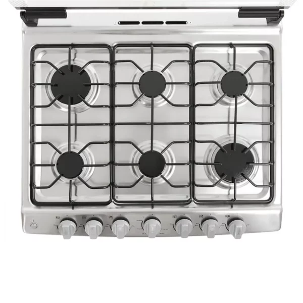 Estufa Acros de Gas De Piso 6 quemadores Gris