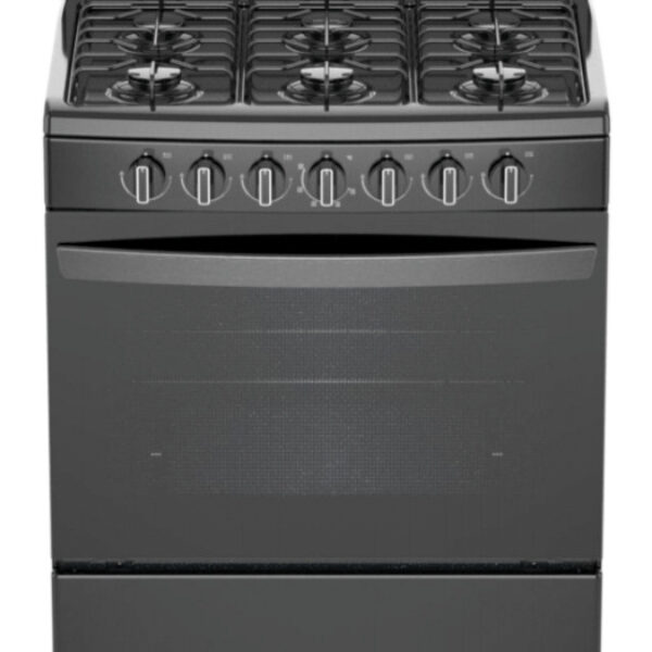 Estufa Acros de Piso a Gas 6 quemadores Negro