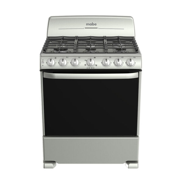 Estufa Mabe de Piso 6 quemadores Plata Mercury