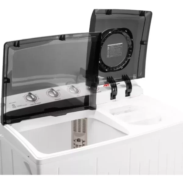 Lavadora Mirage semiautomática doble tina 22Kg.