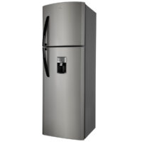 Refrigerador Mabe de 11pies gris con despachador