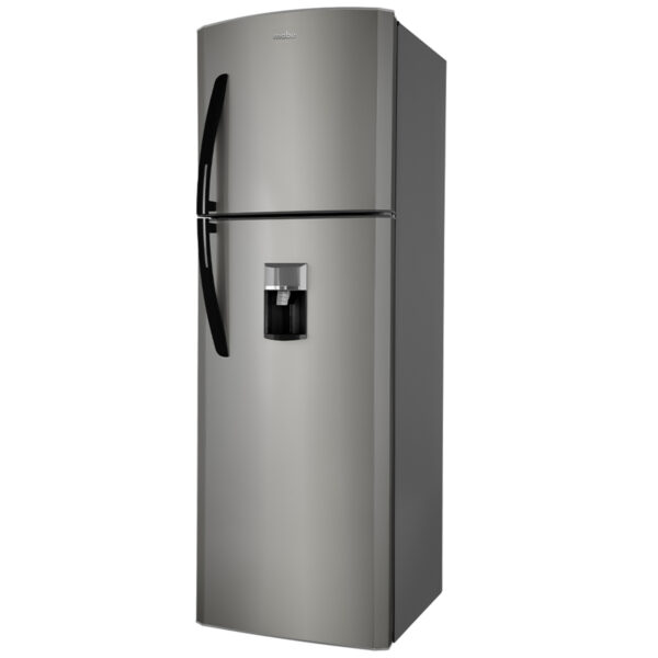 Refrigerador Mabe de 11pies gris con despachador